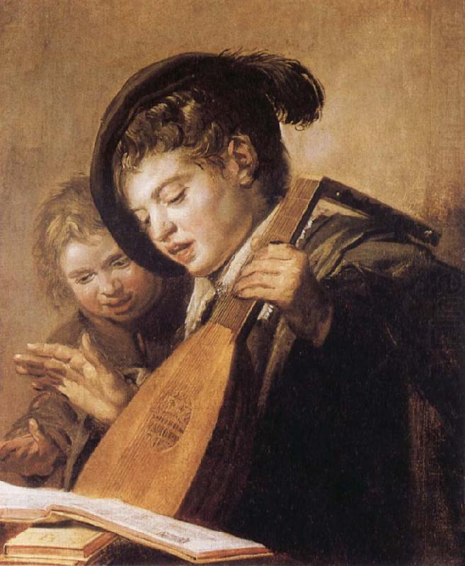 Two Singing Boys, Frans Hals